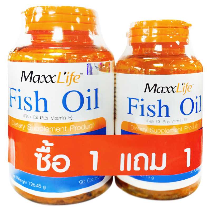 Fish Oil 90's+30's MaxxLife