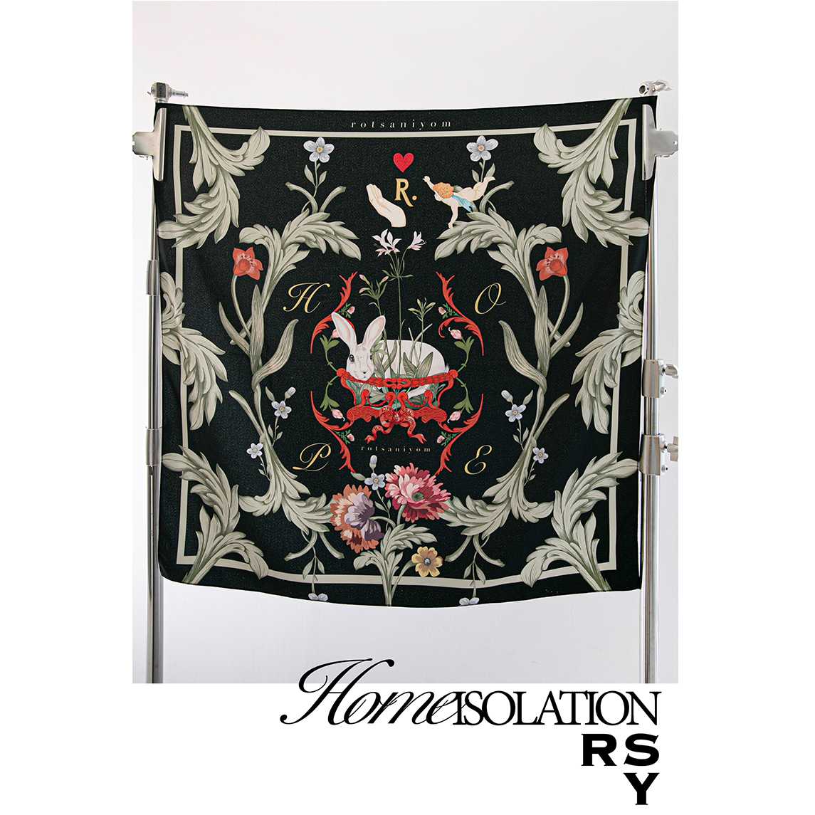 Rotsaniyom Floral Print Scarf