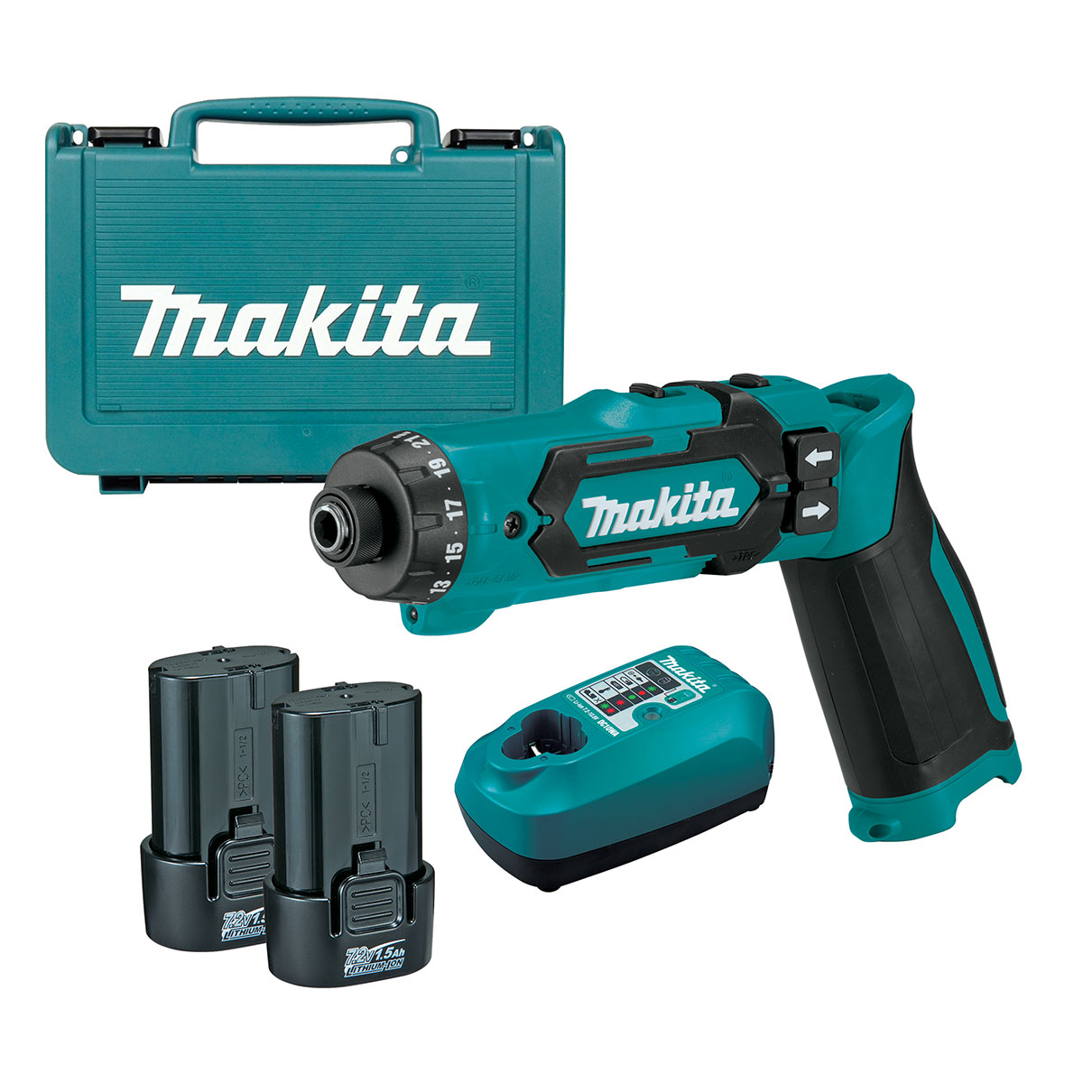 MAKITA NO.DF012DSE 7.2V Li-Ion Screw Driver  ไขควงไฟฟ้าไร้สายแบบคลัช