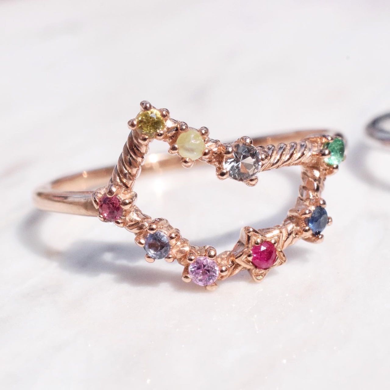 แหวนนพเก้า 9 Lucky gems zodiac star #minimsignature #minim9luckygems #minimnoppkao R545