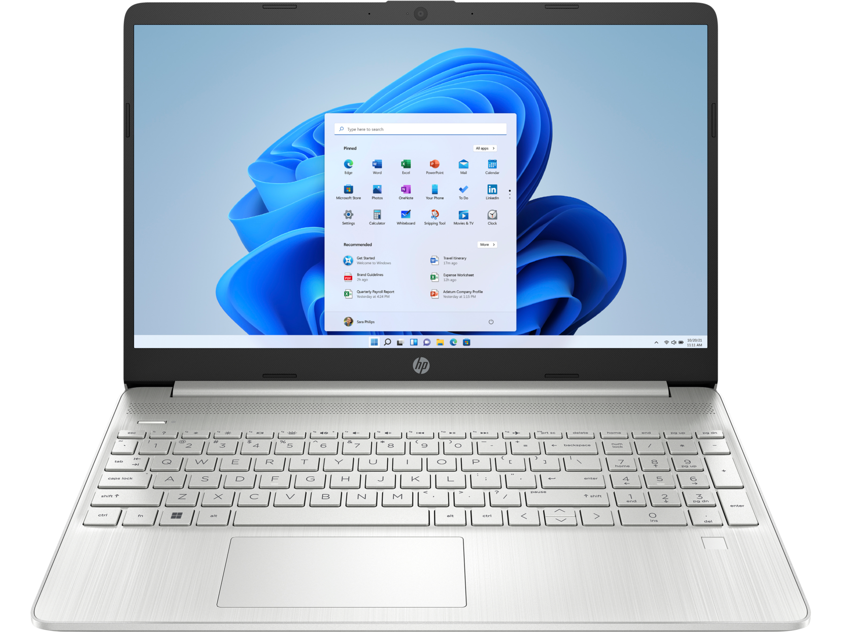 NOTEBOOK โน๊ตบุ๊ค HP 15S-EQ2203AU AMD RYZEN 3 5300U / 8GB / 512GB / WIN11