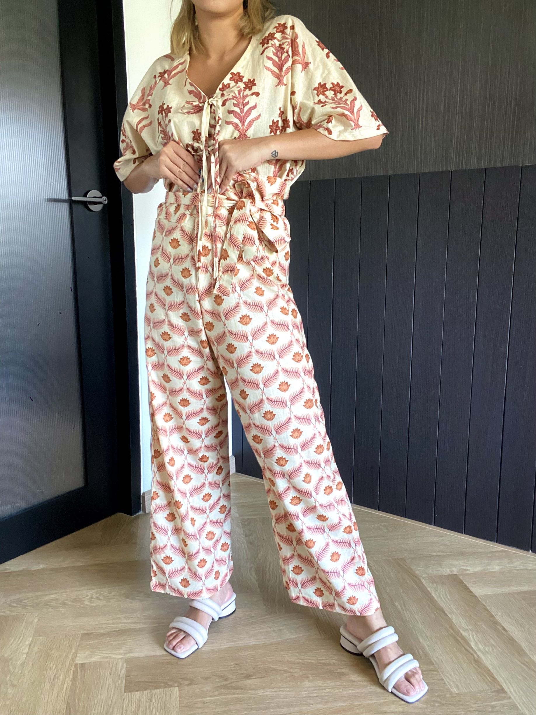 Lady Lotus Wrap Pants