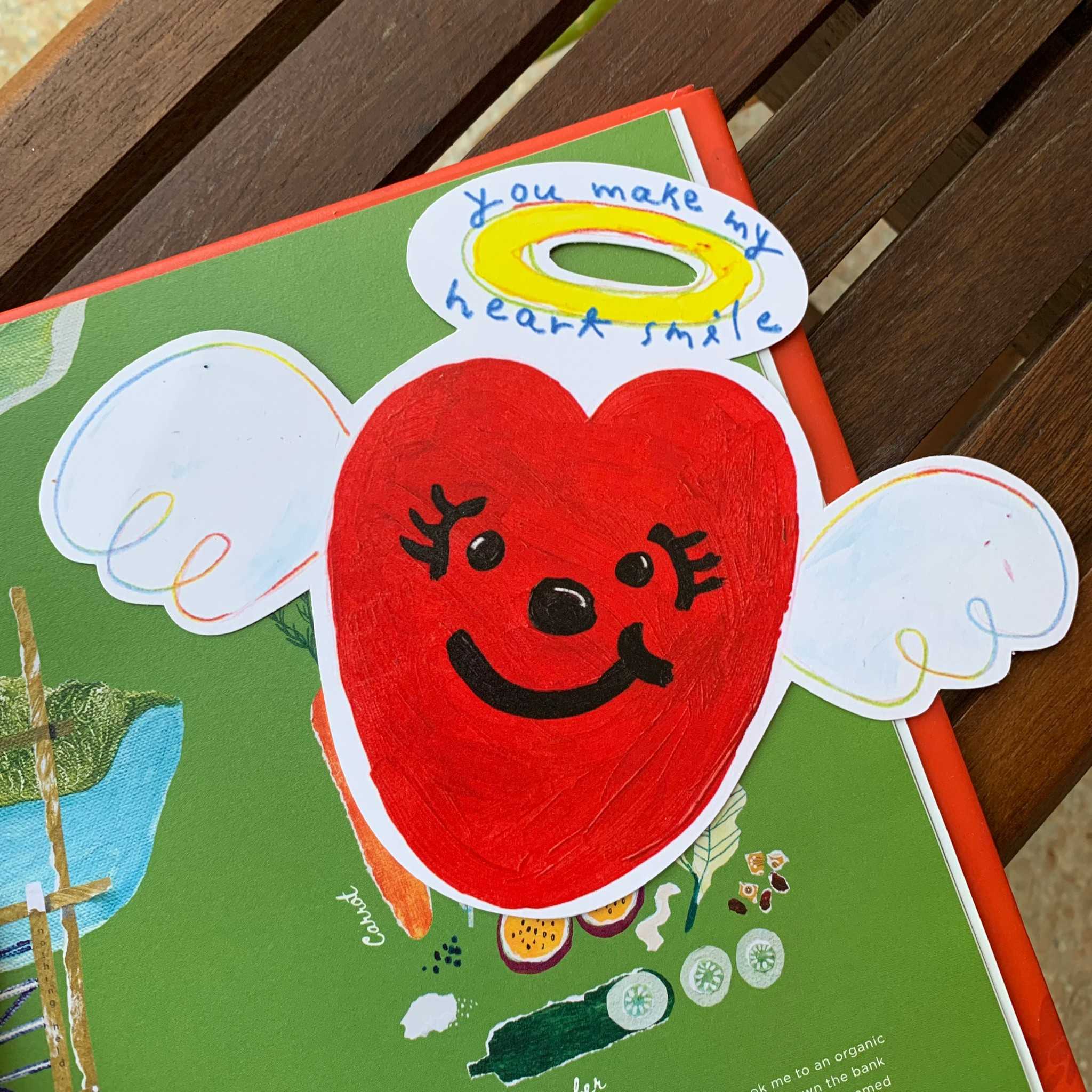 You make my heart smile Postcard