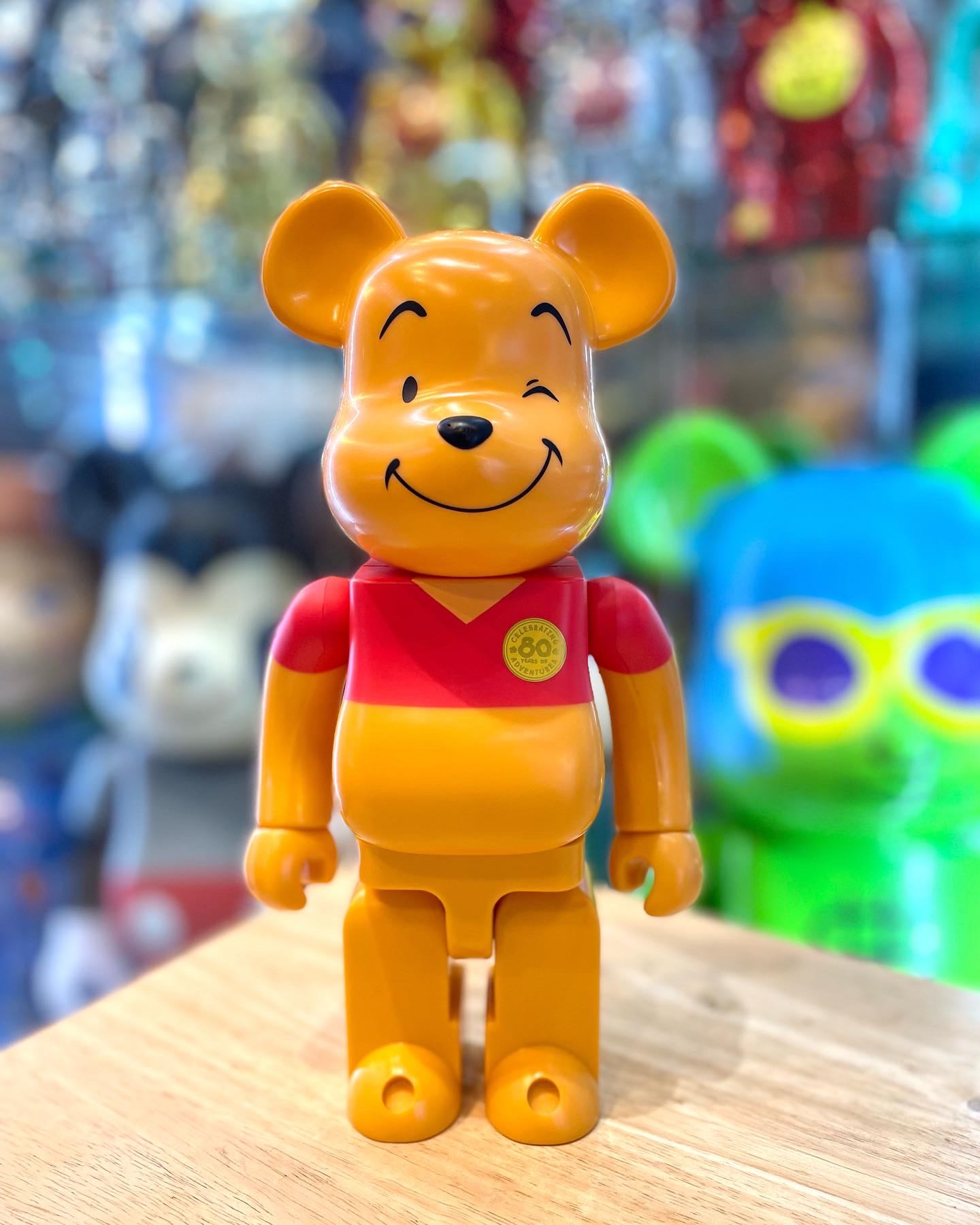 Bearbrick Winnie The Pooh & Friends (Celebrating 80 years of  Adventures) 400%