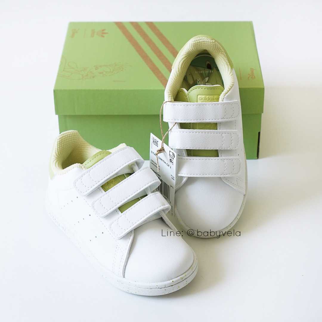 Adidas Kermit Stan Smith Shoes (Cloud White / Pantone / Pantone)