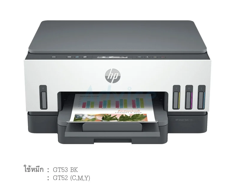 ปริ้นเตอร์ Printer Ink (All-in-one) HP Smart Tank 720