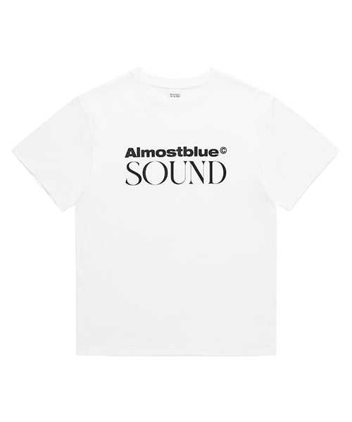 (พร้อมส่ง) Almostblue Sound Logo Short Sleeve T-Shirt