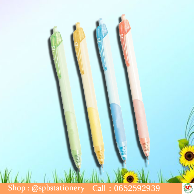 ปากกาลูกลื่น ตราช้าง ดริฟท์ 53 สีน้ำเงิน/คละสี