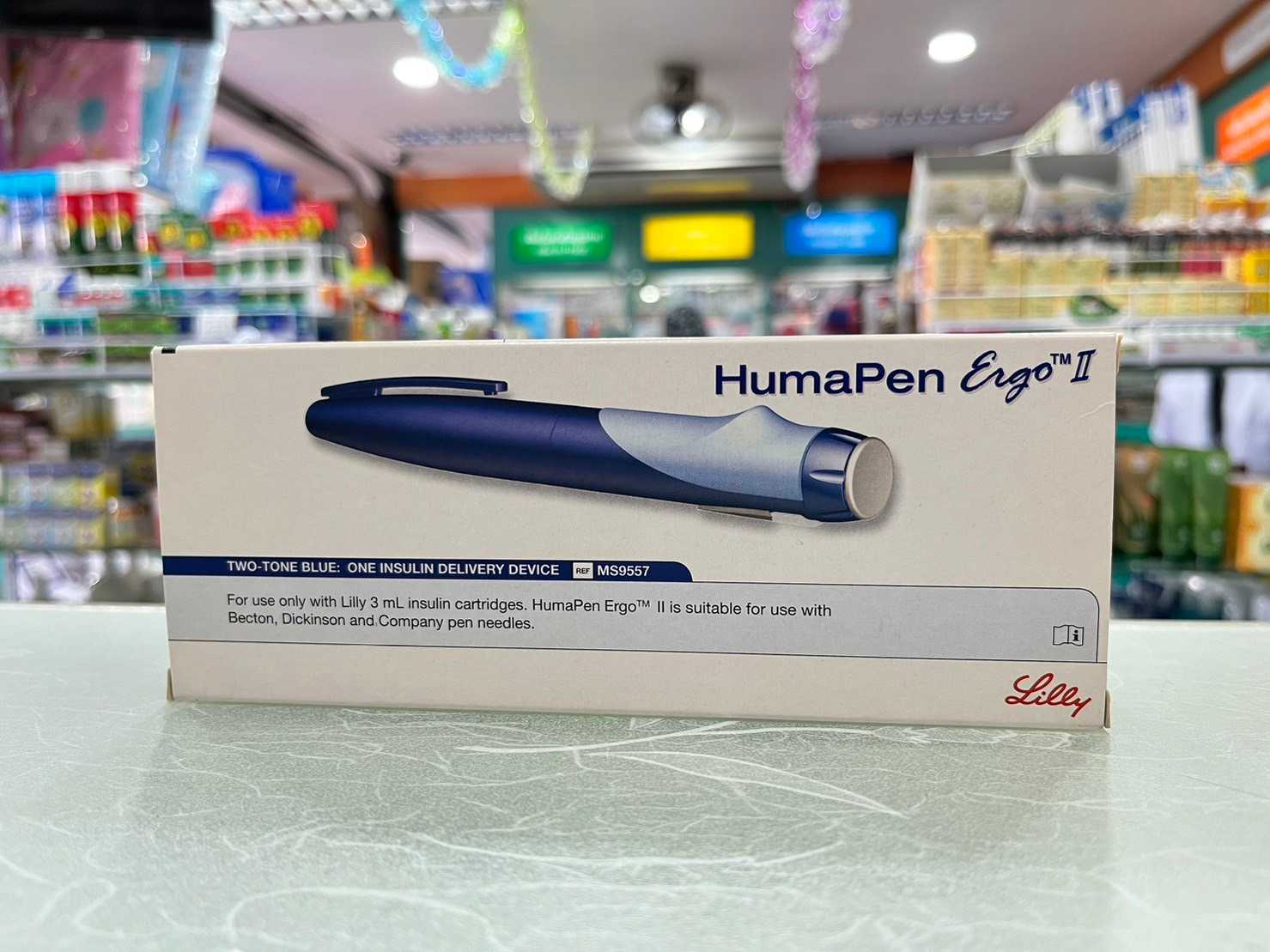เข็มปากกาฉีดอิซูลีน เบาหวาน Humapen ergo 2