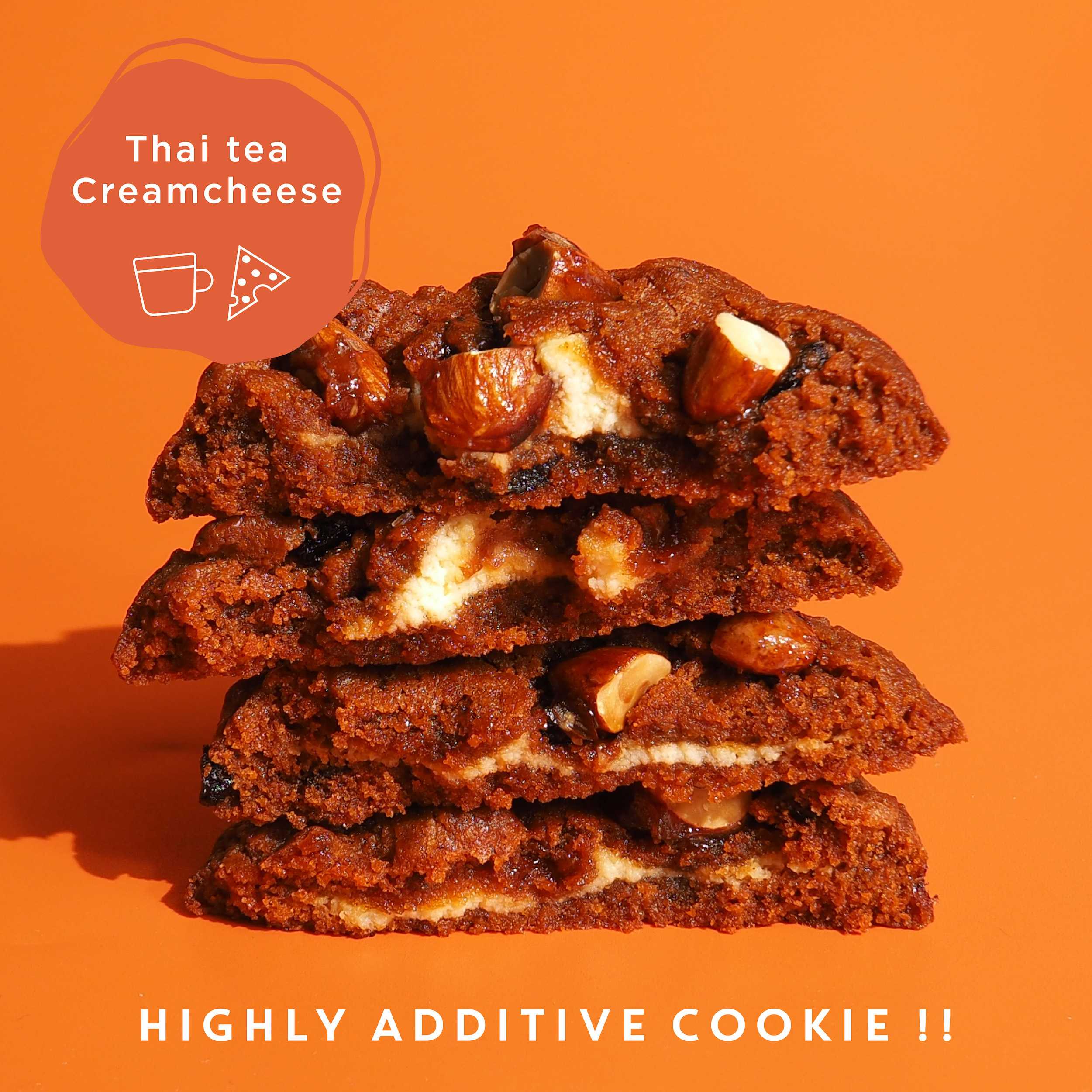 คุกกี้นิ่ม ...หนึบ l Chewy Cookie l รสชาไทย ครีมชีส l 80 กรัม
