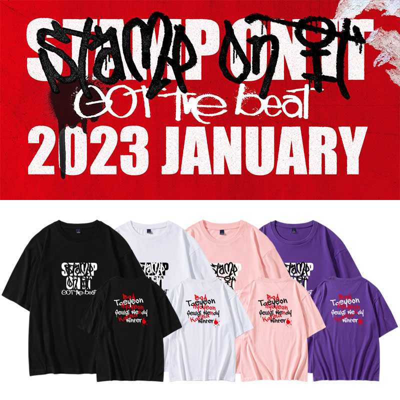 Pre-Order | เสื้อยืด GOT The Beat : StampOnIt