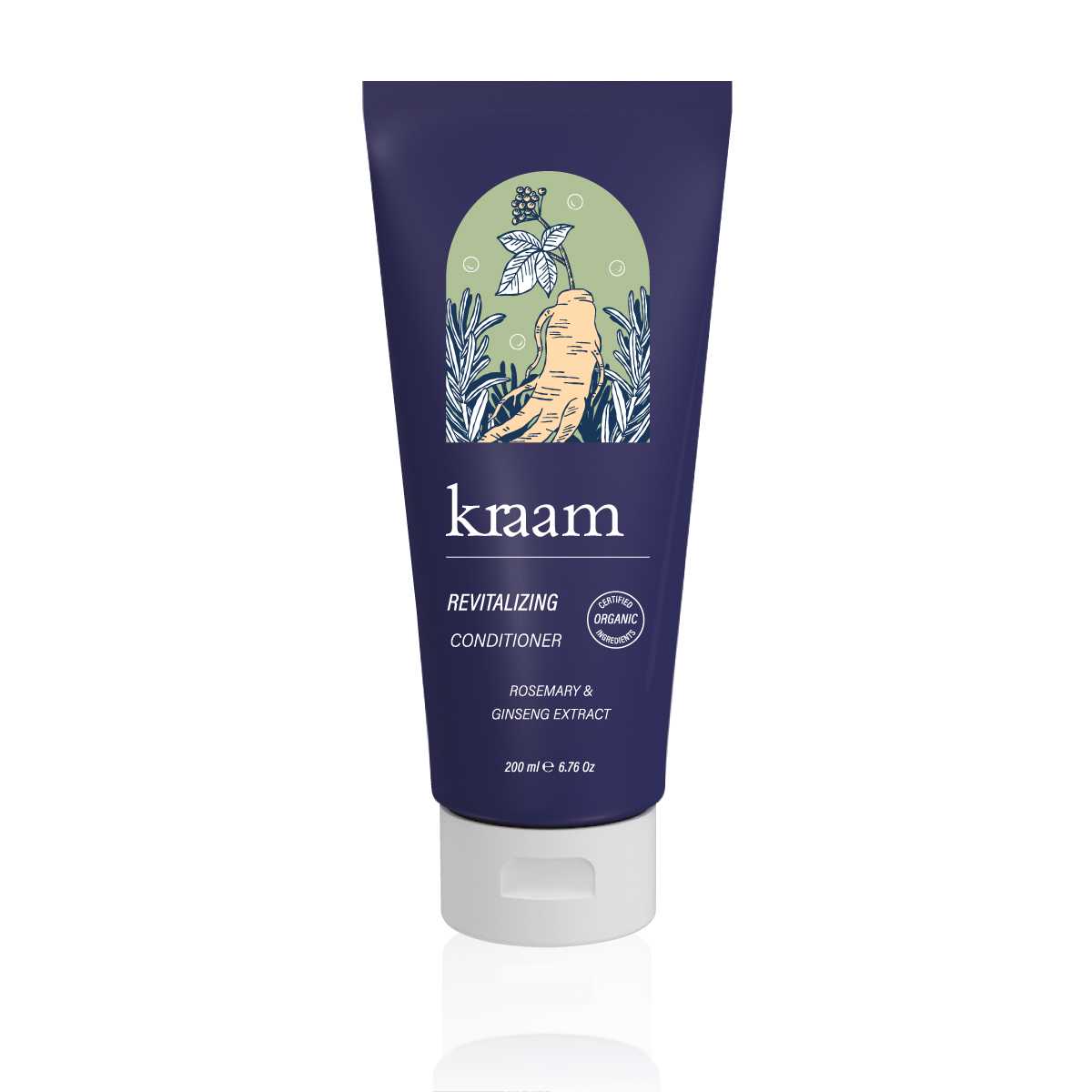 Kraam Hair & Scalp Revitalizing Conditioner (Rosemary & Ginseng Extract) 200 g