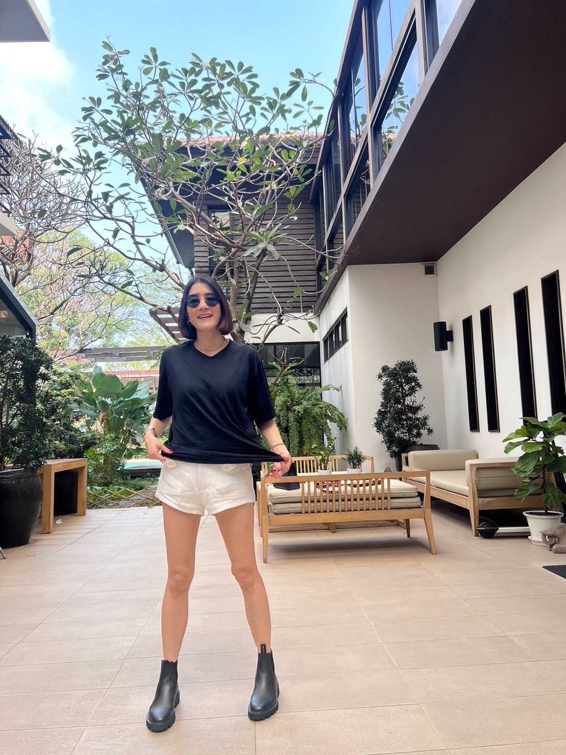 S01 Unisex Antibac ดำ Size XL