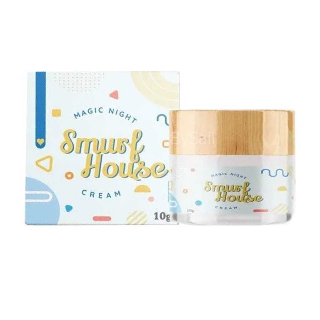 SMURF HOUSE MAGIC NIGHT CREAM   สเมิร์ฟ เฮ้าส์ เมจิค ไนท์ ครีม  ขนาด 10 กรัม