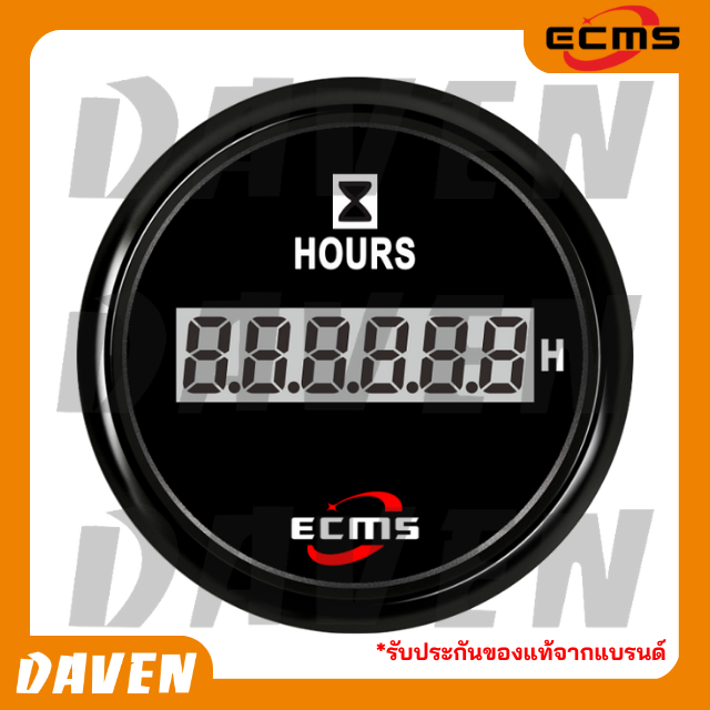 ECMS - Digital Hourmeter (เกจ์วัดชั่วโมงการทำงานแบบดิจิตอล)