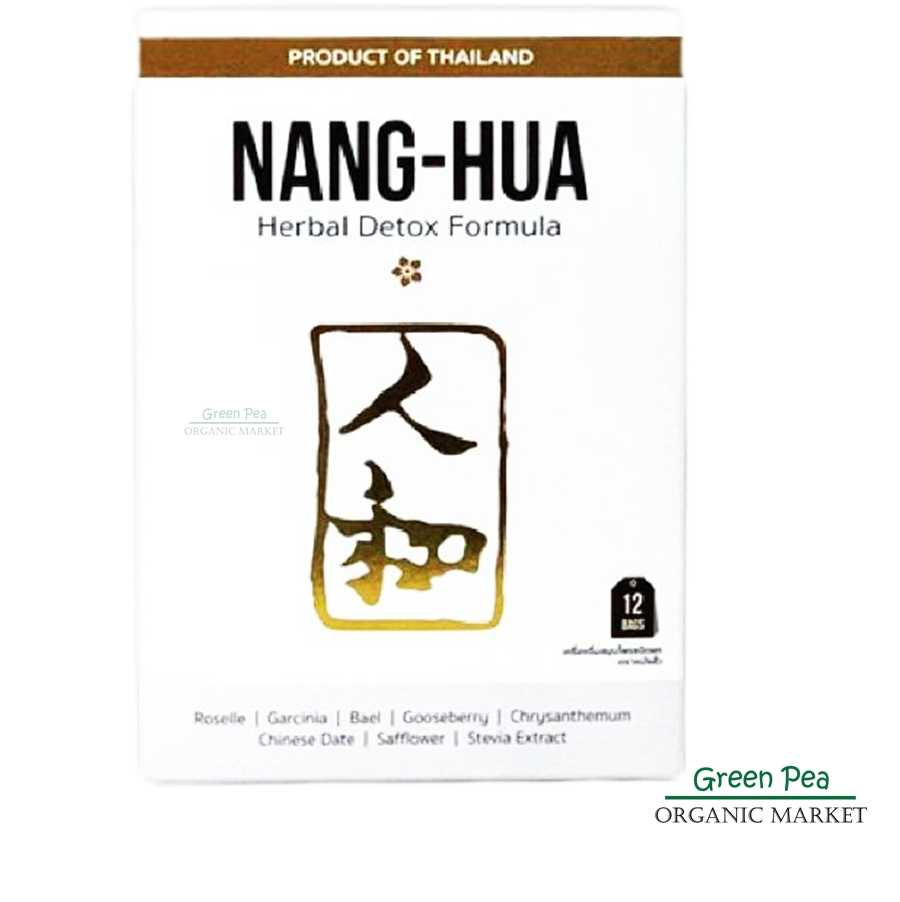 NANG-HUA  เครื่องดื่มสมุนไพร สูตรดีท็อกซ์ ช่วยย่อย แบบซองต้ม/ซองชา ขนาด 220 กรัม กินไม่อ้วน