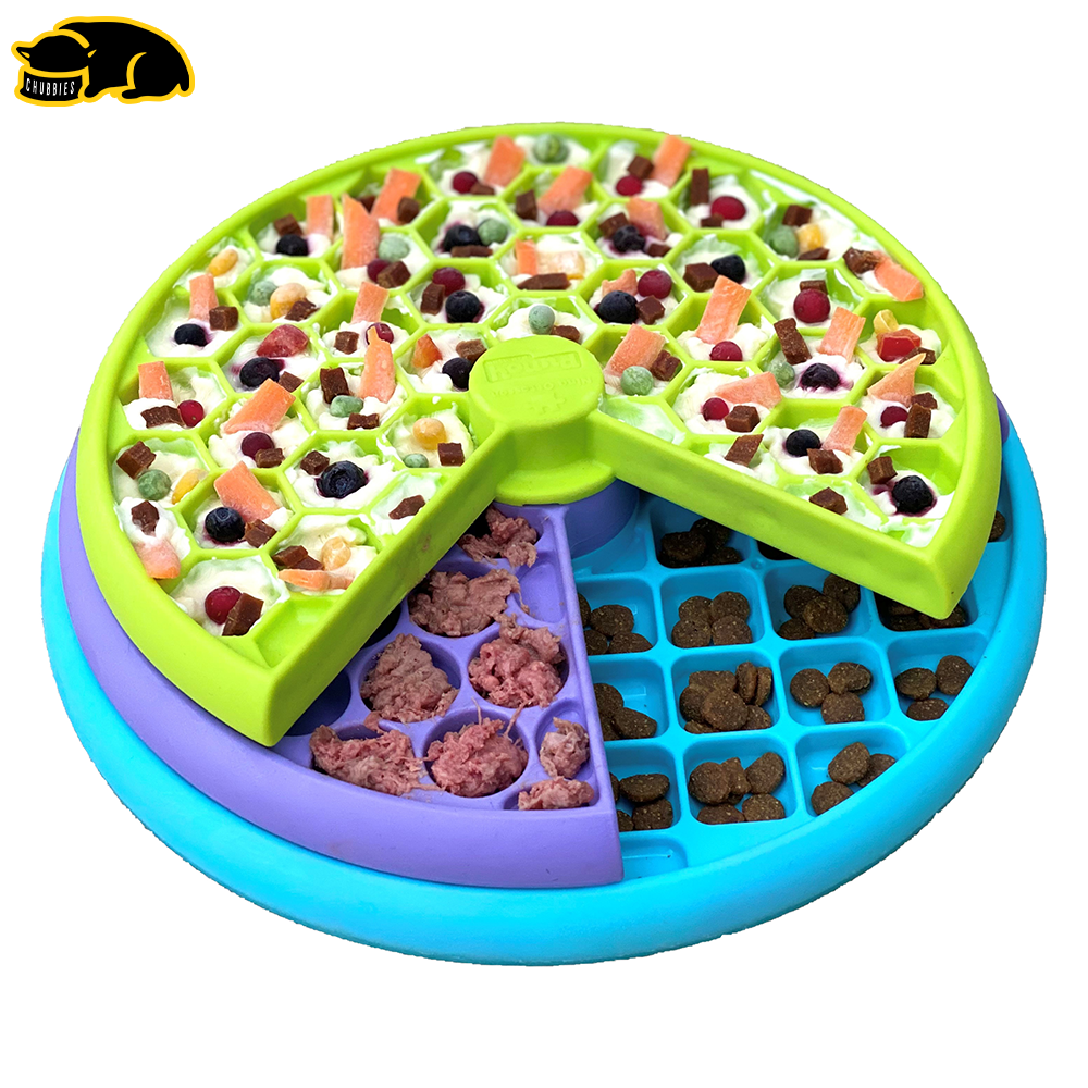 C262 Kyjen ชามอาหารสุนัข​ แมว ชะลอการกินช้า Level 2 dog puzzle game