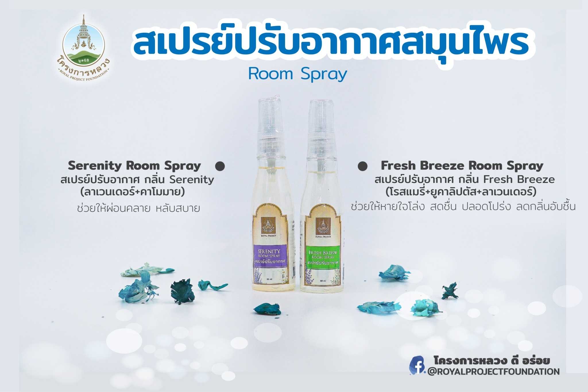 สเปรย์ปรับอากาศสมุนไพร เฟรชบีช ขนาด 85 ml.