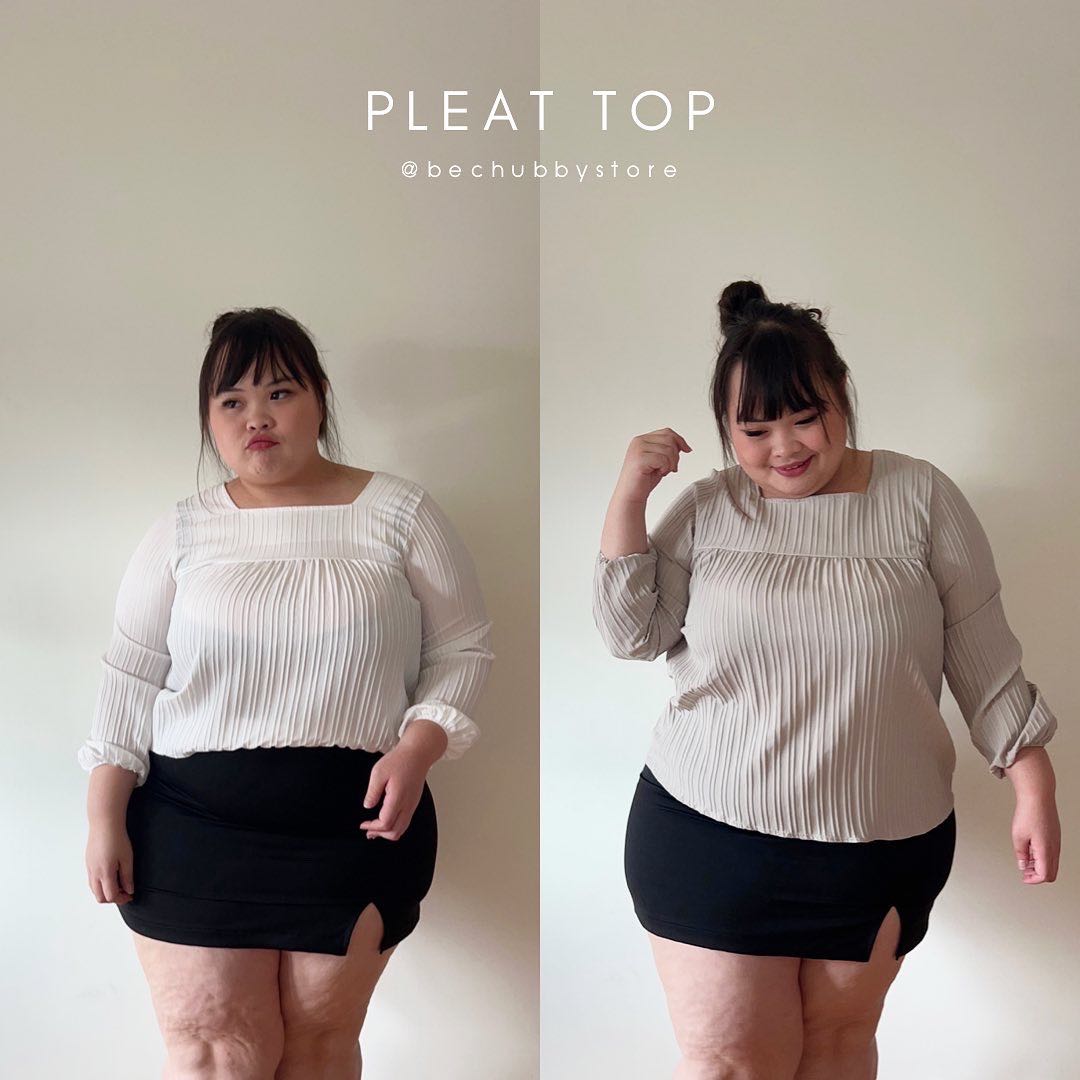 “Pleat top”
