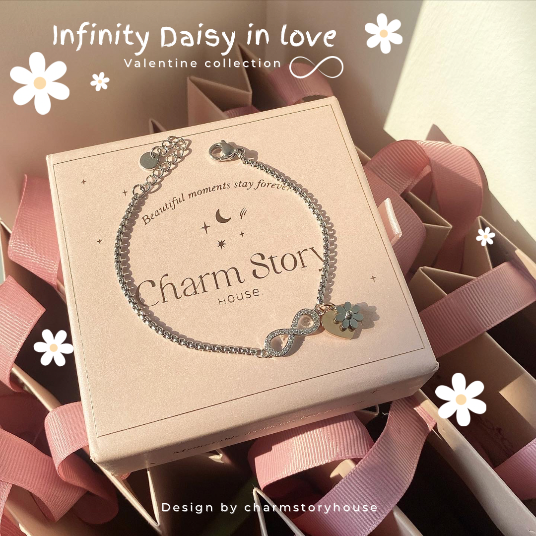 สร้อยข้อมือ infinity Daisy in love 