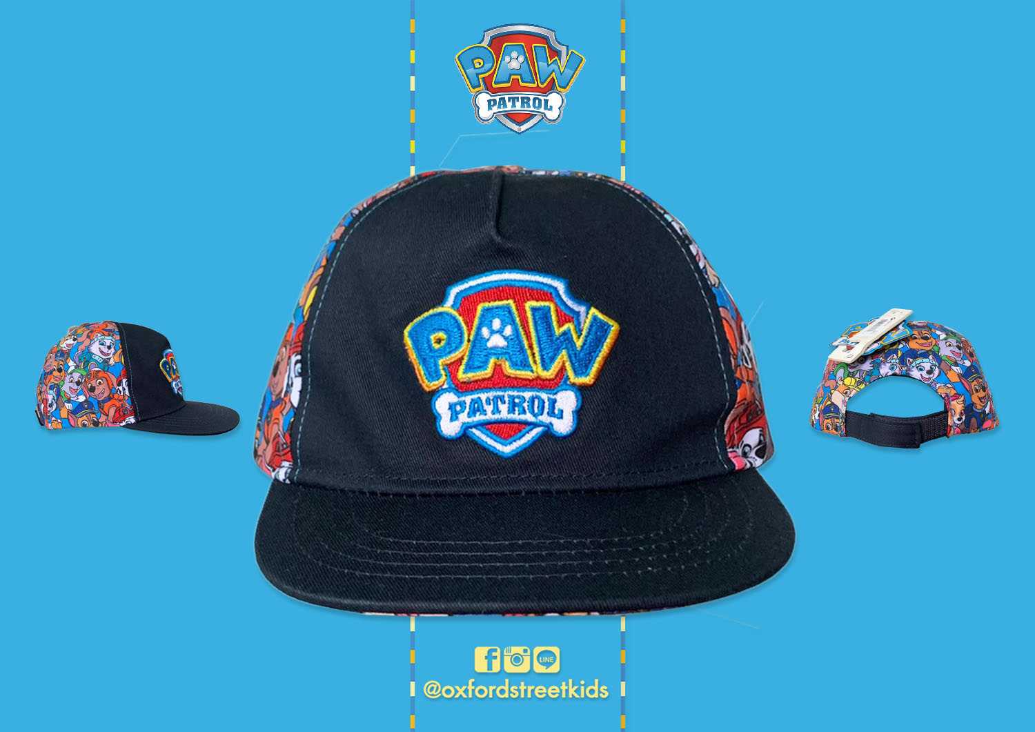 𝐒𝐀𝐋𝐄❗️ [5-6Y] Next Paw Patrol Cap หมวกแก๊ปเด็ก