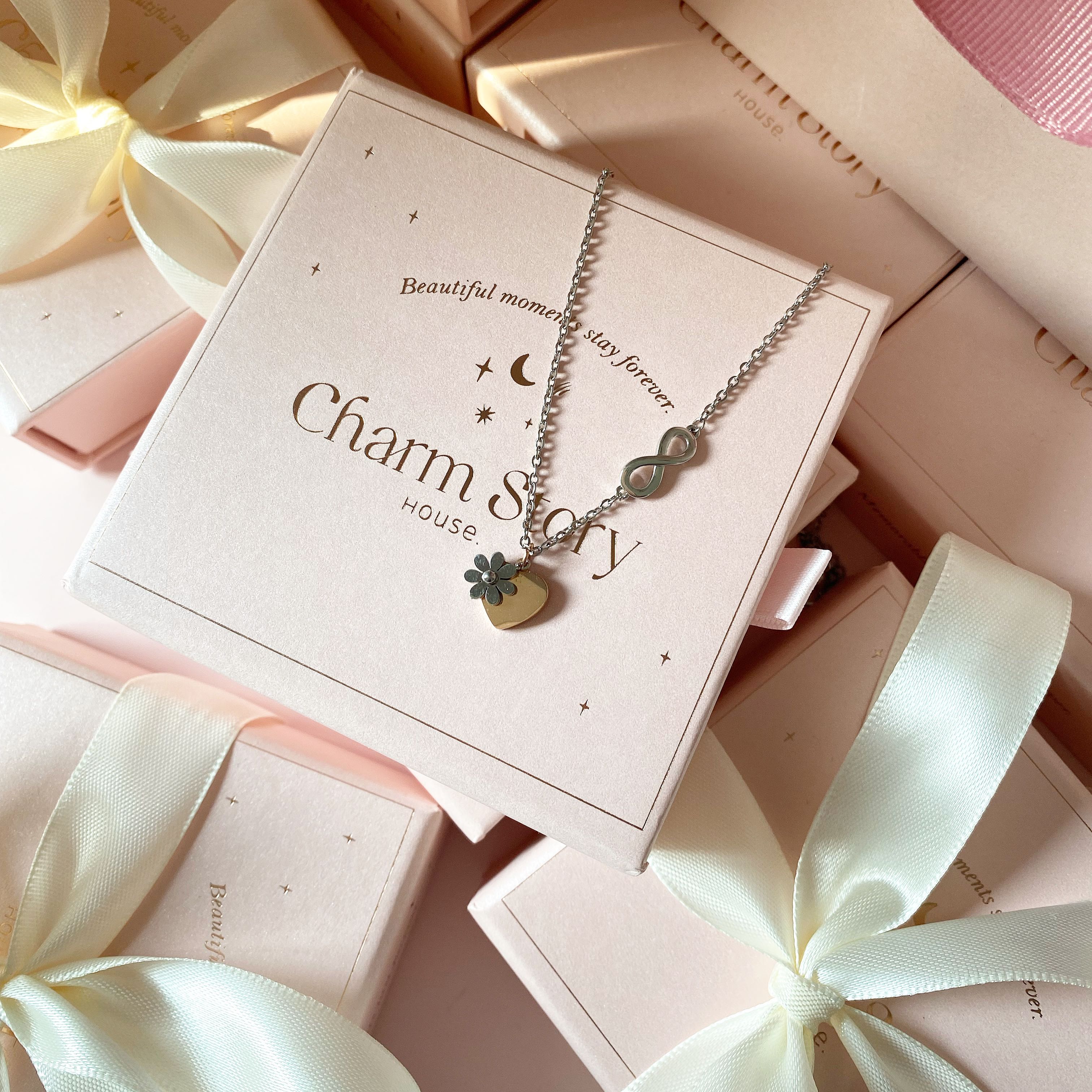 สร้อยคอ infinity Daisy in love necklace 🌼♾️