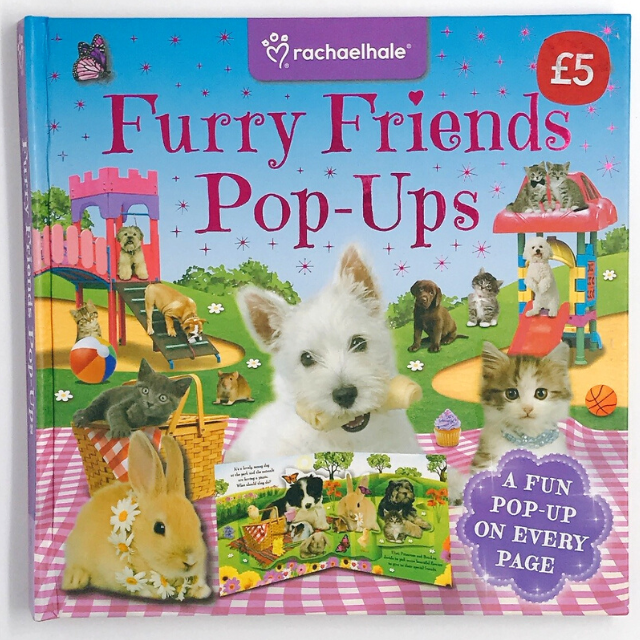 หนังสือปกแข็ง Furry Friends Pop-Ups