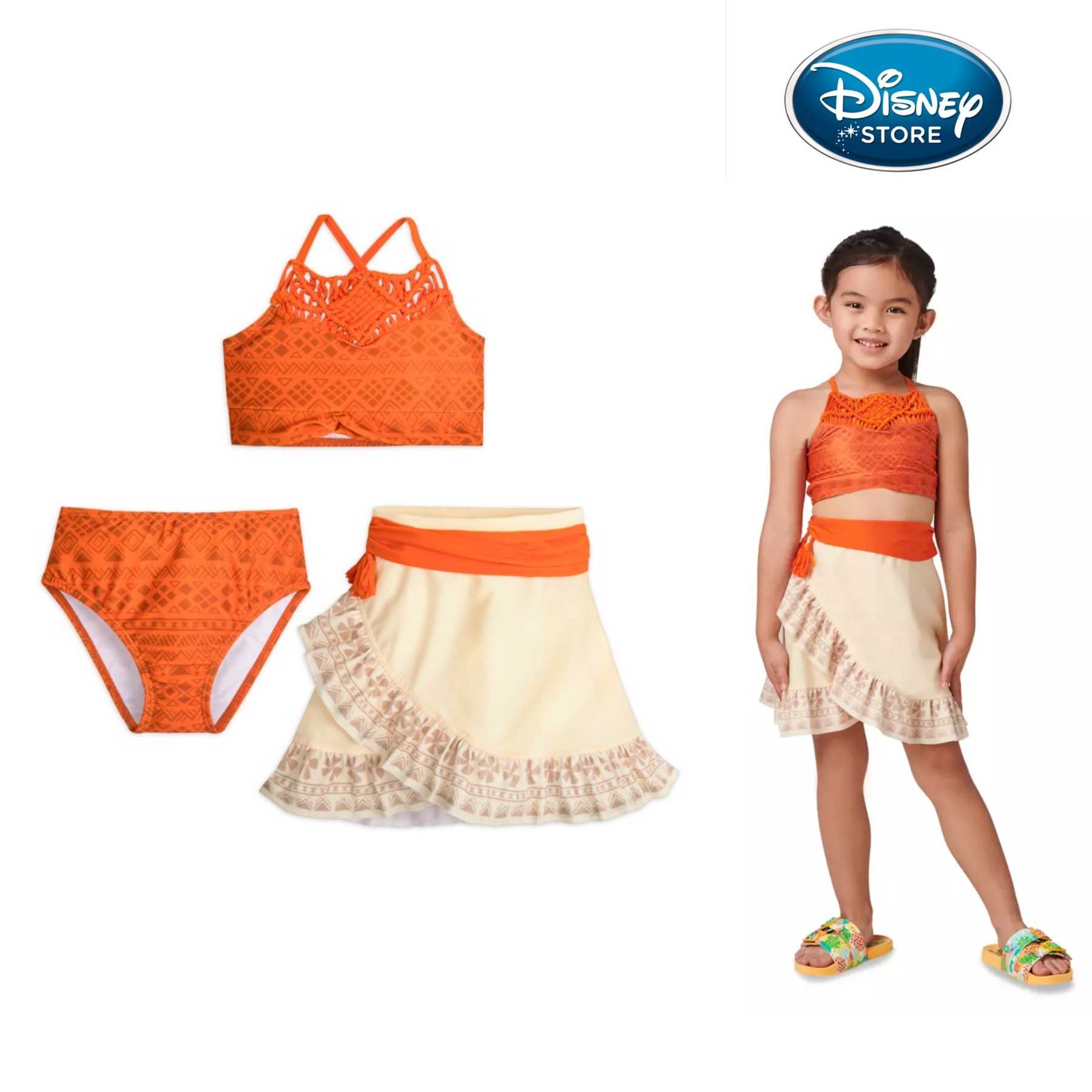Disney Store Moana Deluxe Swimsuit