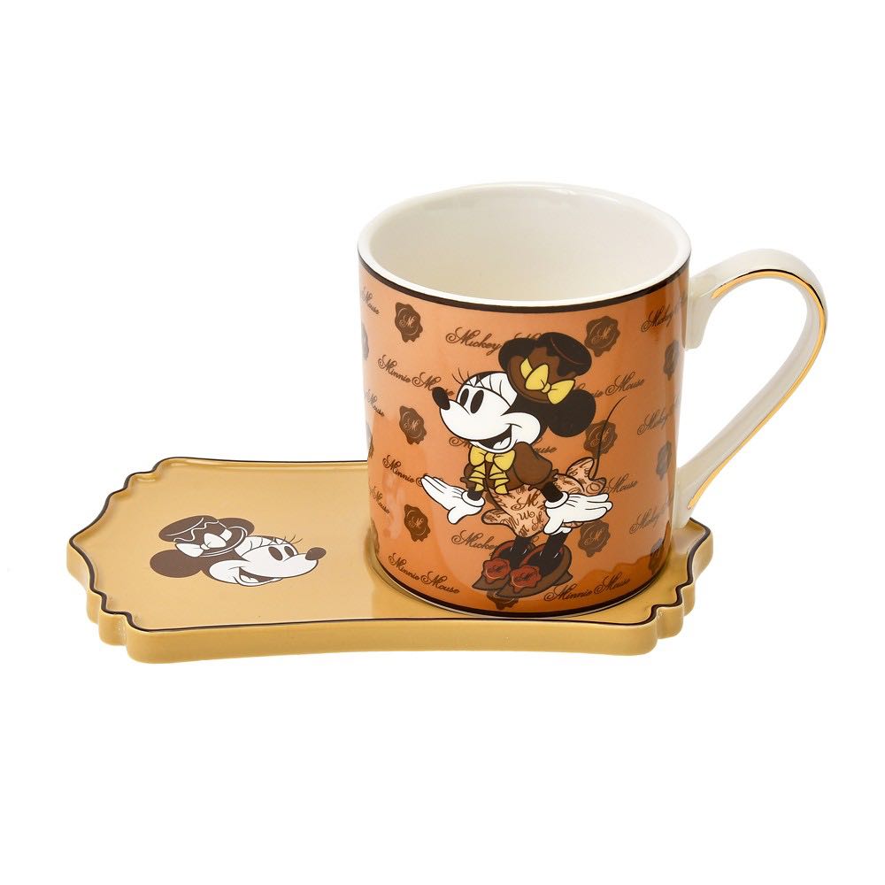 ♡disney valentine 2023 x godiva minnie cup & plate set