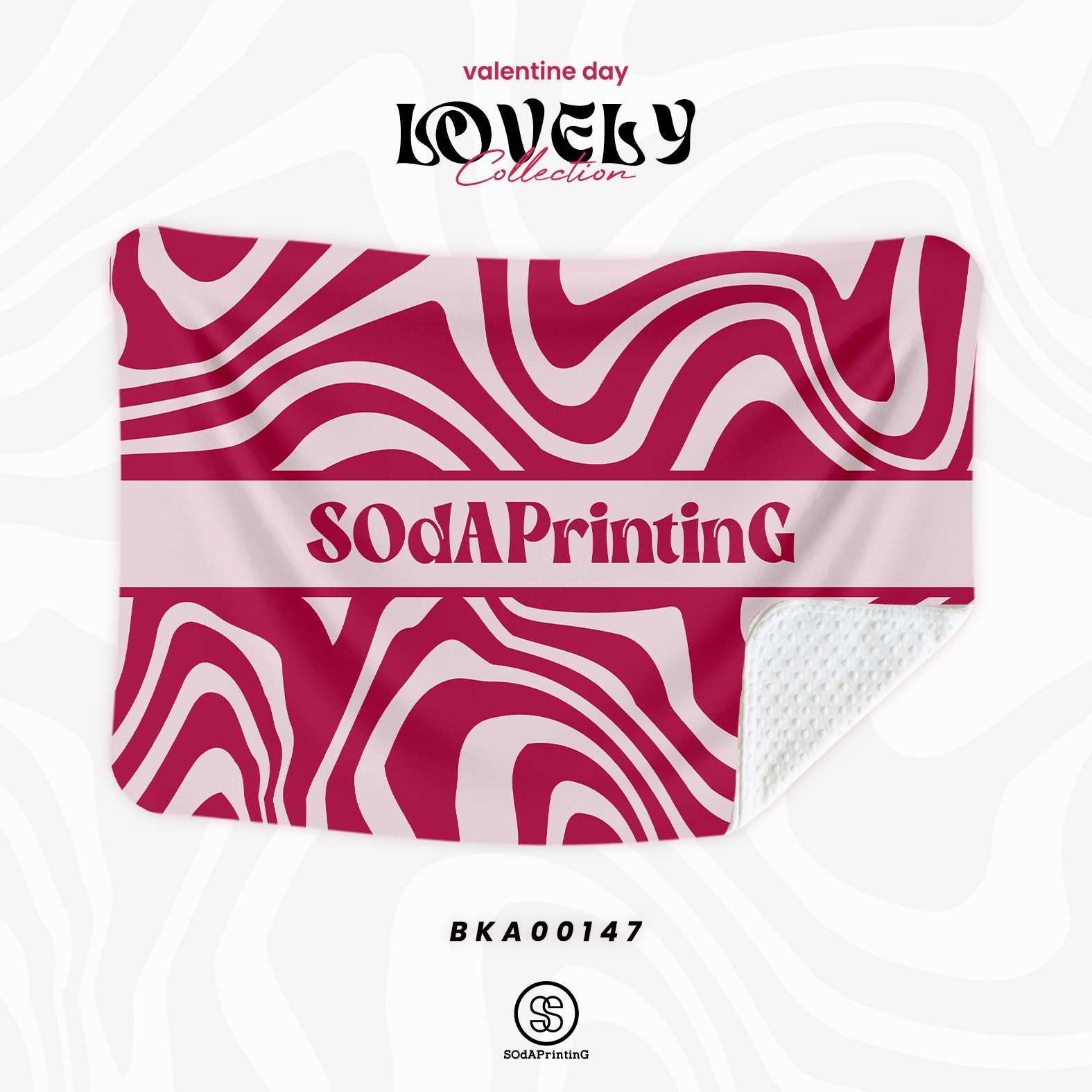 ผ้าห่ม ใส่ชื่อได้ Lovely Collection BKA00147 #ใส่ชื่อได้ #SOdAblanket #SOdAhome