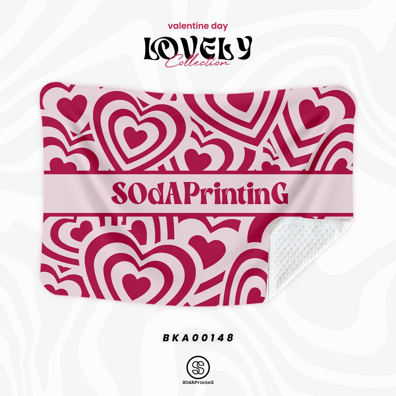 ผ้าห่ม ใส่ชื่อได้ Lovely Collection BKA00148 #ใส่ชื่อได้ #SOdAblanket #SOdAhome