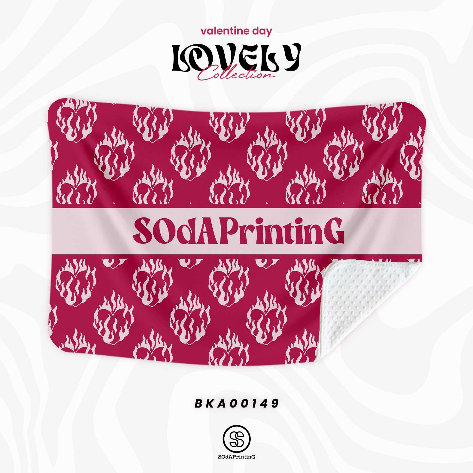 ผ้าห่ม ใส่ชื่อได้ Lovely Collection BKA00149 #ใส่ชื่อได้ #SOdAblanket #SOdAhome