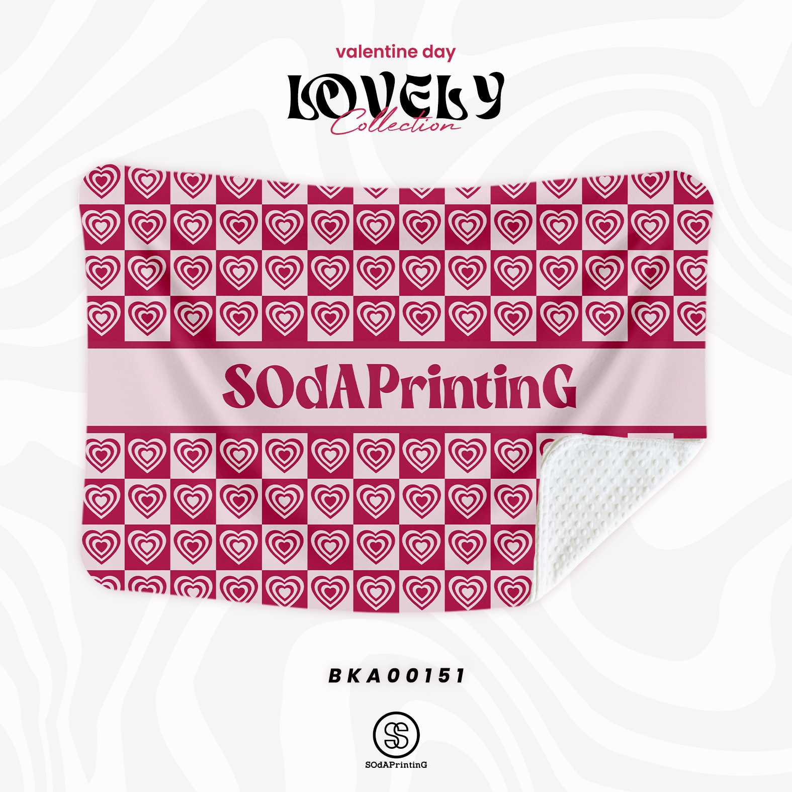 ผ้าห่ม ใส่ชื่อได้ Lovely Collection BKA00151 #ใส่ชื่อได้ #SOdAblanket #SOdAhome