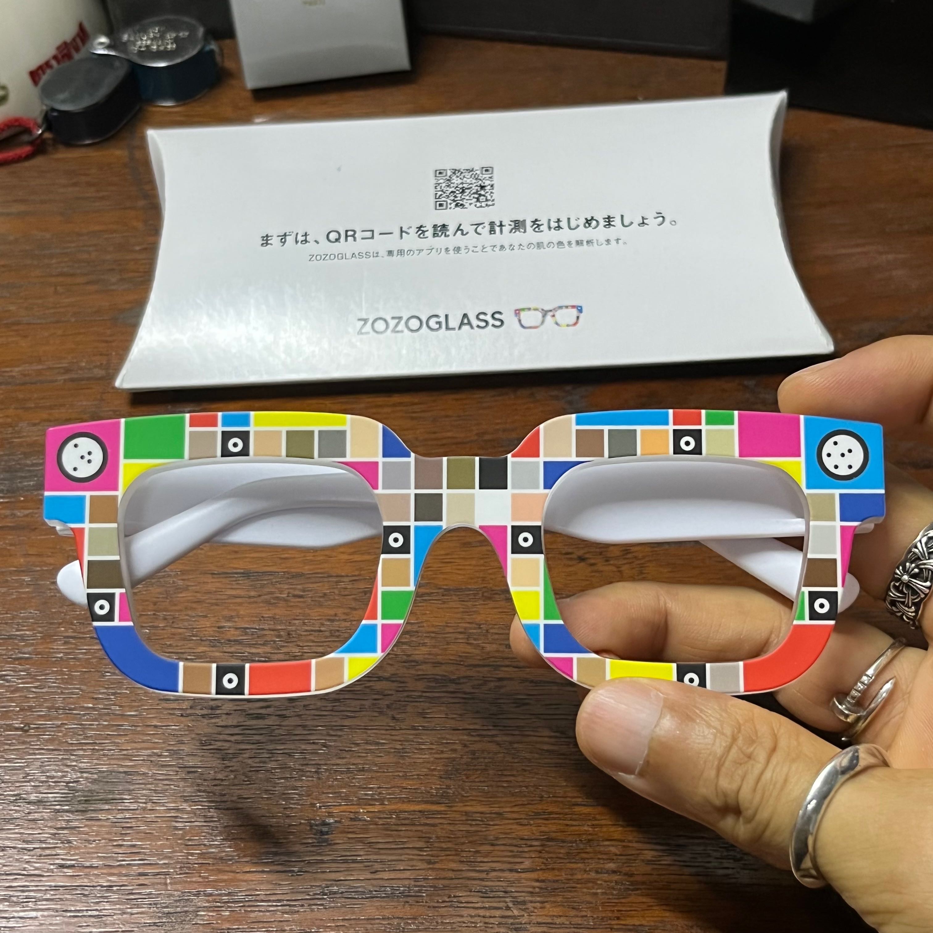 แว่นตา Zozoglass Japan ขนาด46มม. กรอบกว้าง145มม.  