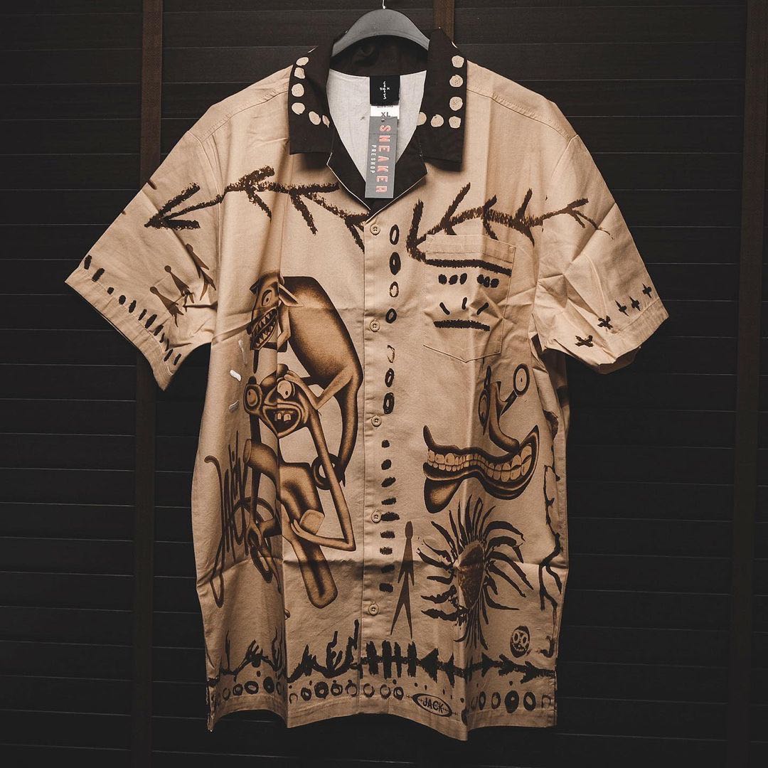 Buy Cactus Jack by Travis Scott Painter's Button Up Shirt