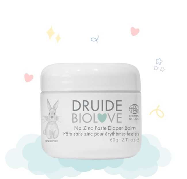 Druide : No Zinc Paste Diaper Balm