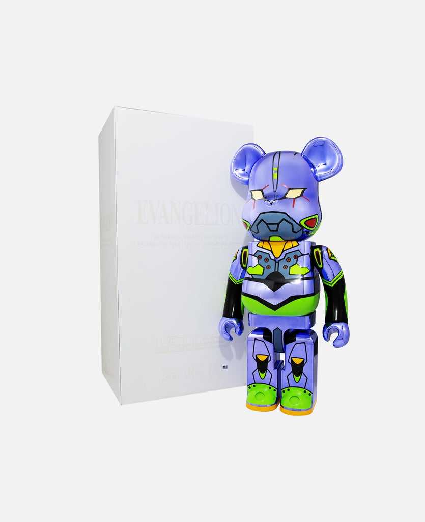 Be@rbrick Evangelion 01 Chrome 1000%