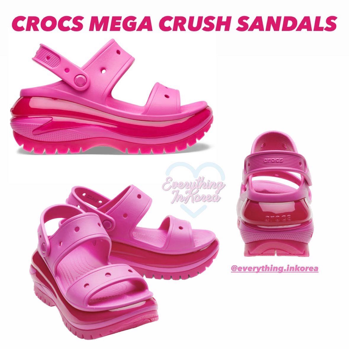 (พรีออเดอร์)New CROCS MEGA CRUSH SANDAL 