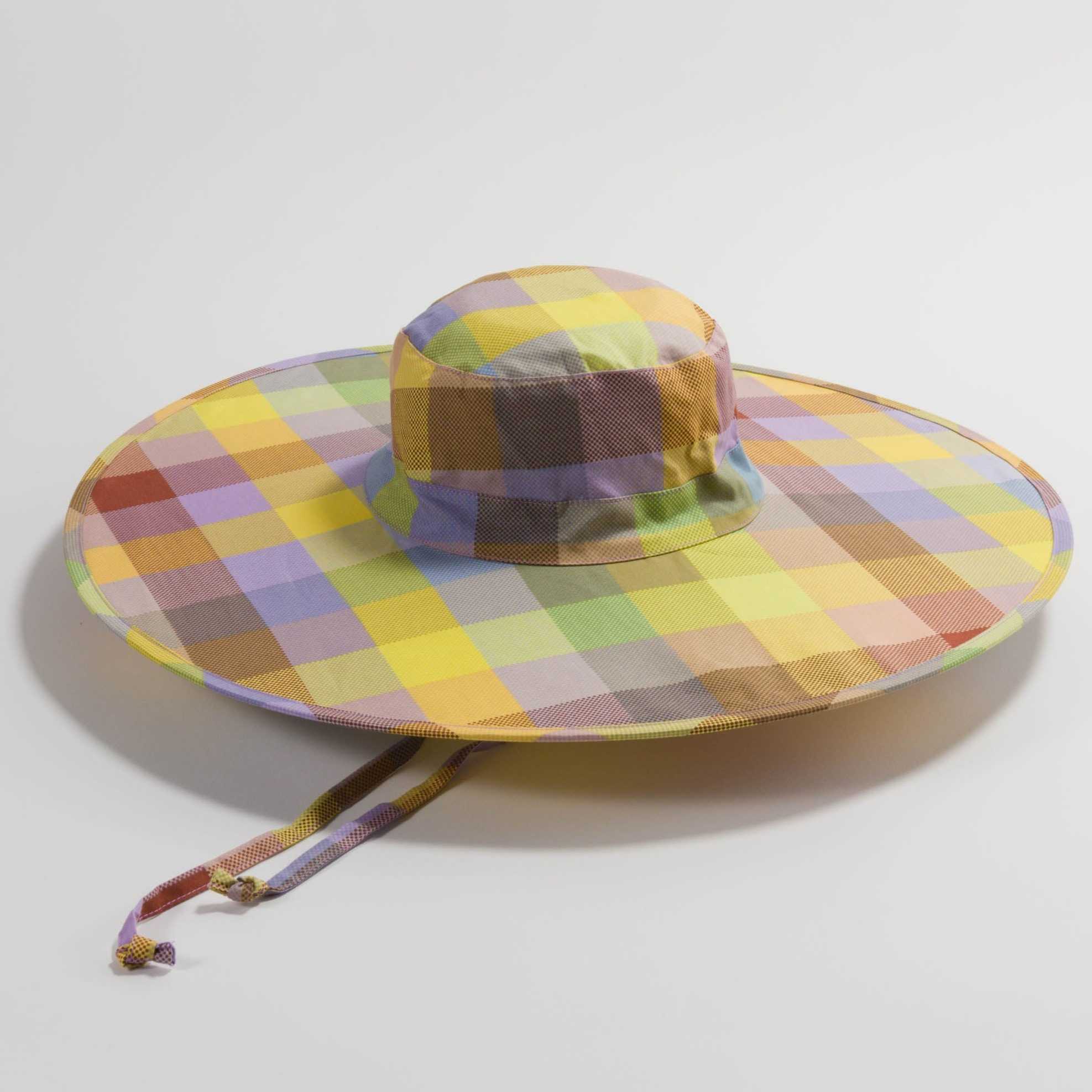 BAGGU Packable Sun Hat - 70's Madras