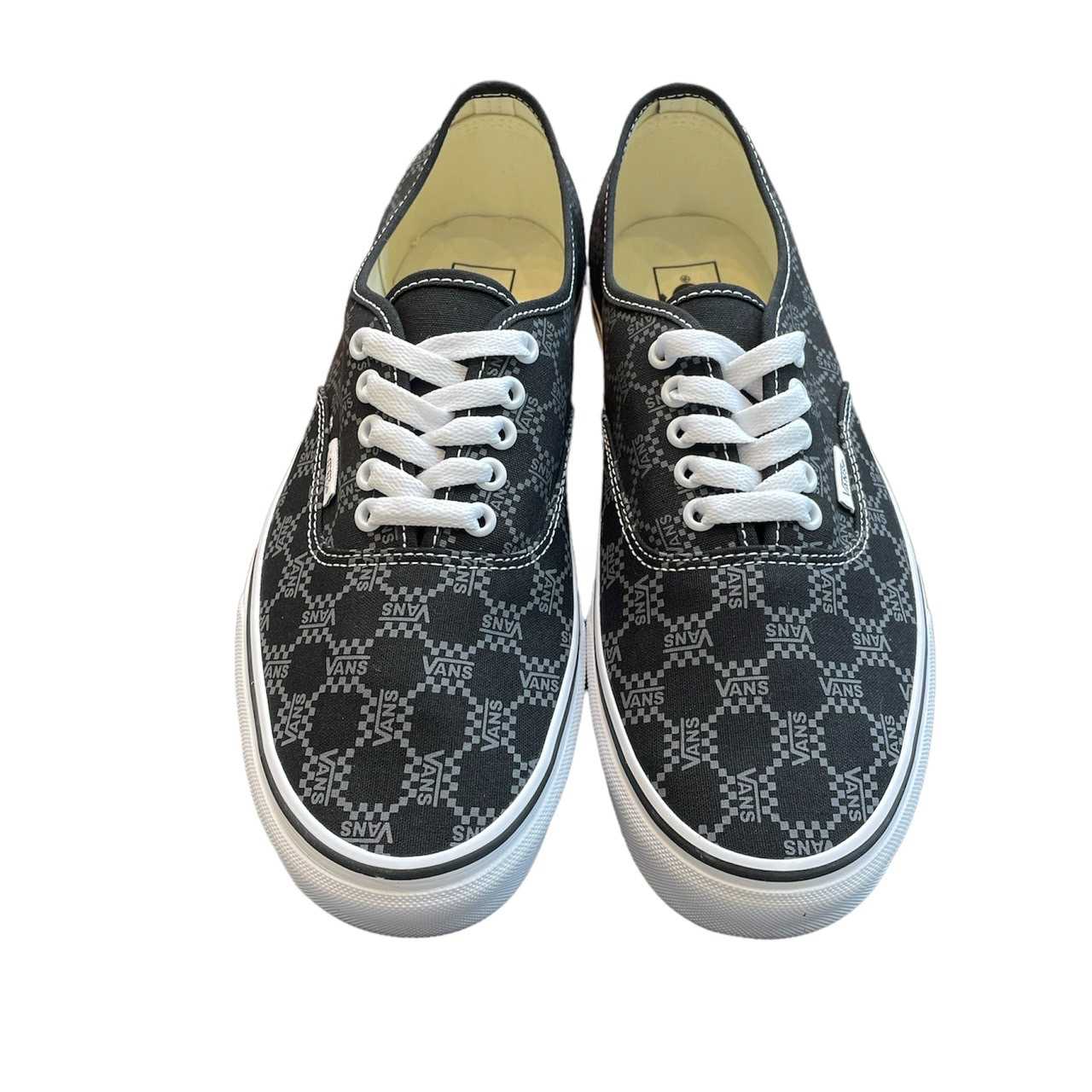 VANS รองเท้ารุ่น Authentic - Monogram Black สินค้าลิขสิทธิ์แท้ 100 %