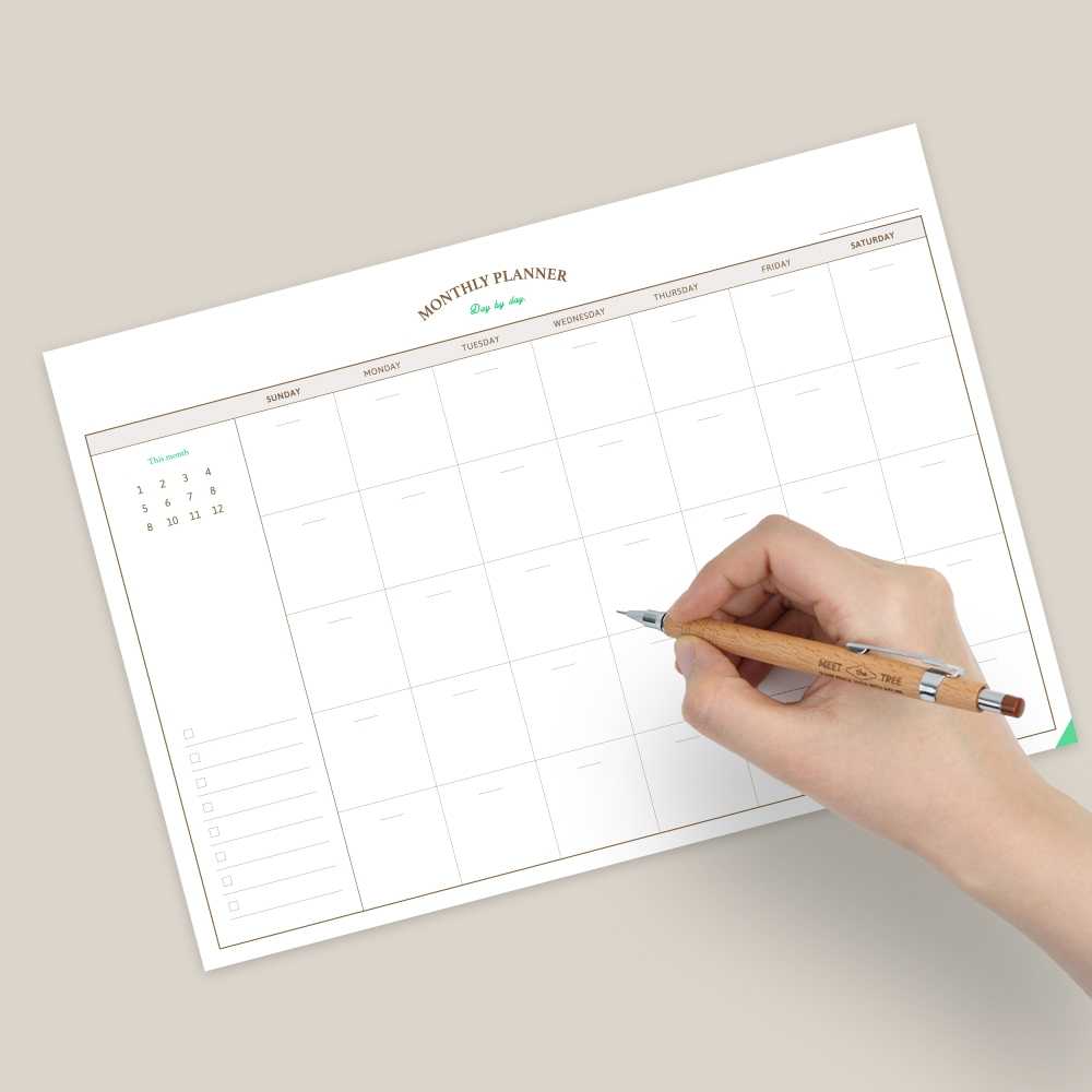 365 Monthly Planner (undated)