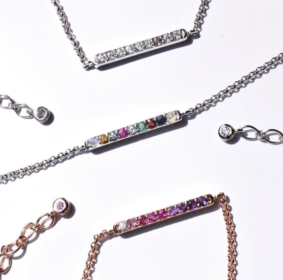 สร้อยข้อมือพลอยนพเก้า 9 Lucky gems bracelet #minimนพเก้า #minim9luckygems B071