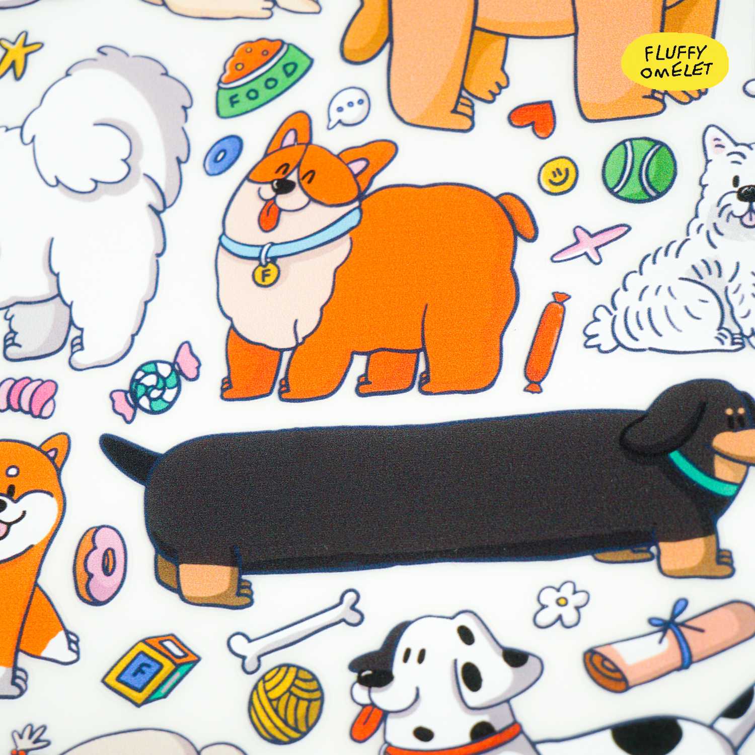 WOOF GANG STICKER A5