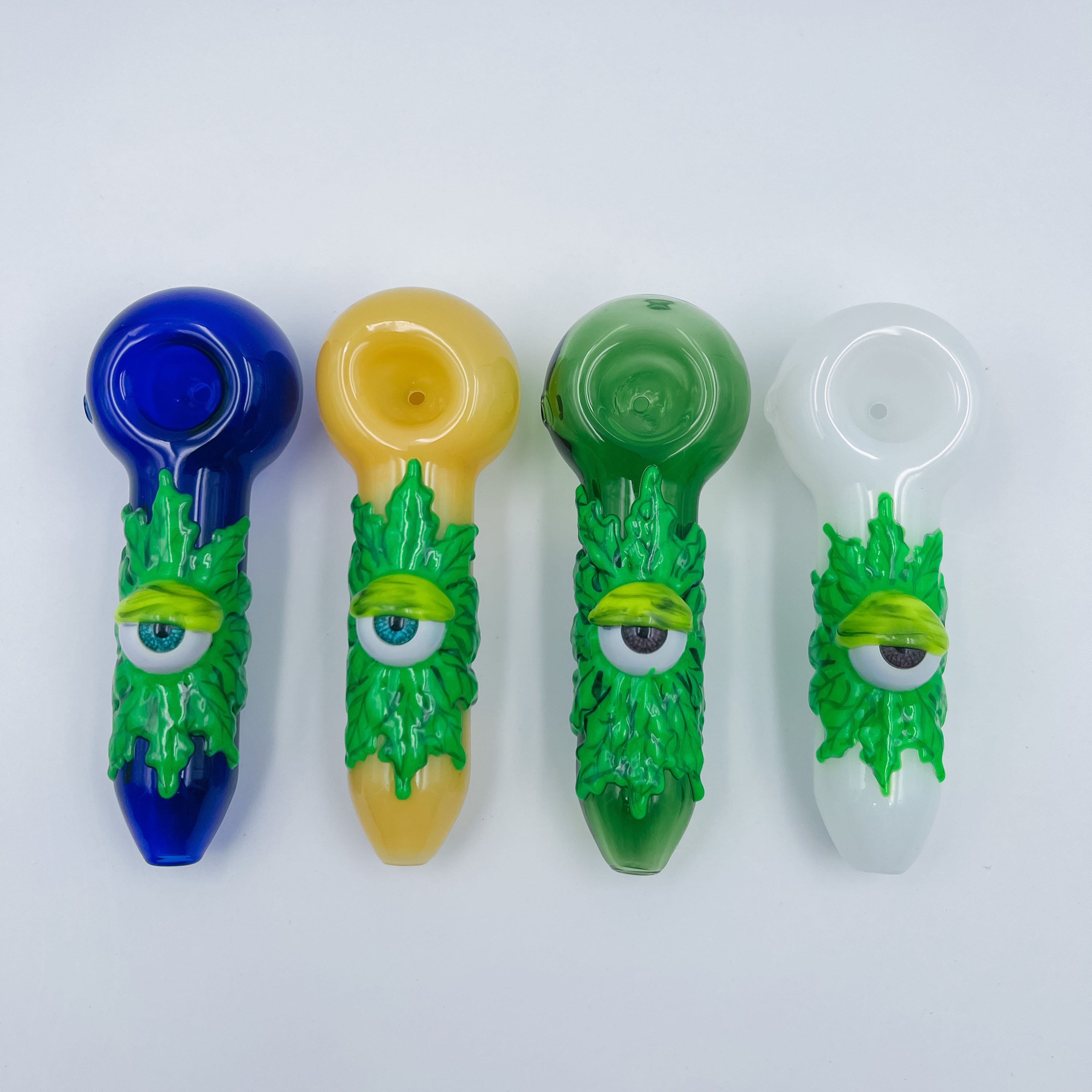 Eyeball Hand Glass Pipe | 13 cm