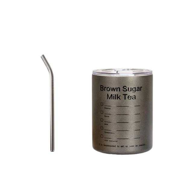 coffee mug stainless steel แก้วกาแฟสแตนเลส 400 ml.