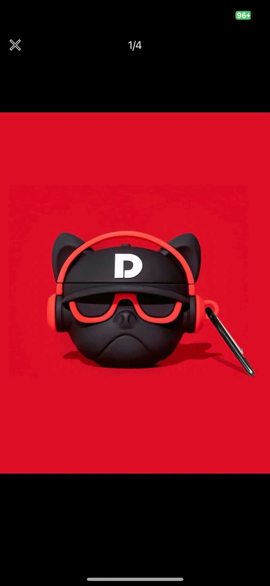 D DOG CASE AIRPODS🖤❤️💙💛