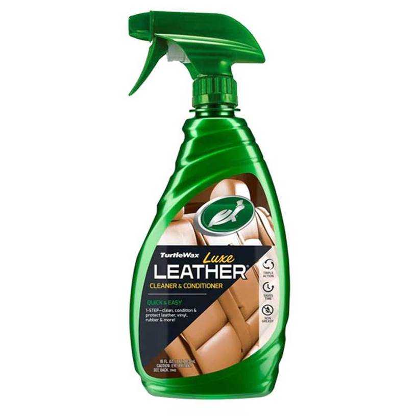 Turtle Wax Leather Cleaner & Conditioner Spray 16 oz ทำความสะอาด บำรุงรักษาและปกป้องเครื่องหนัง