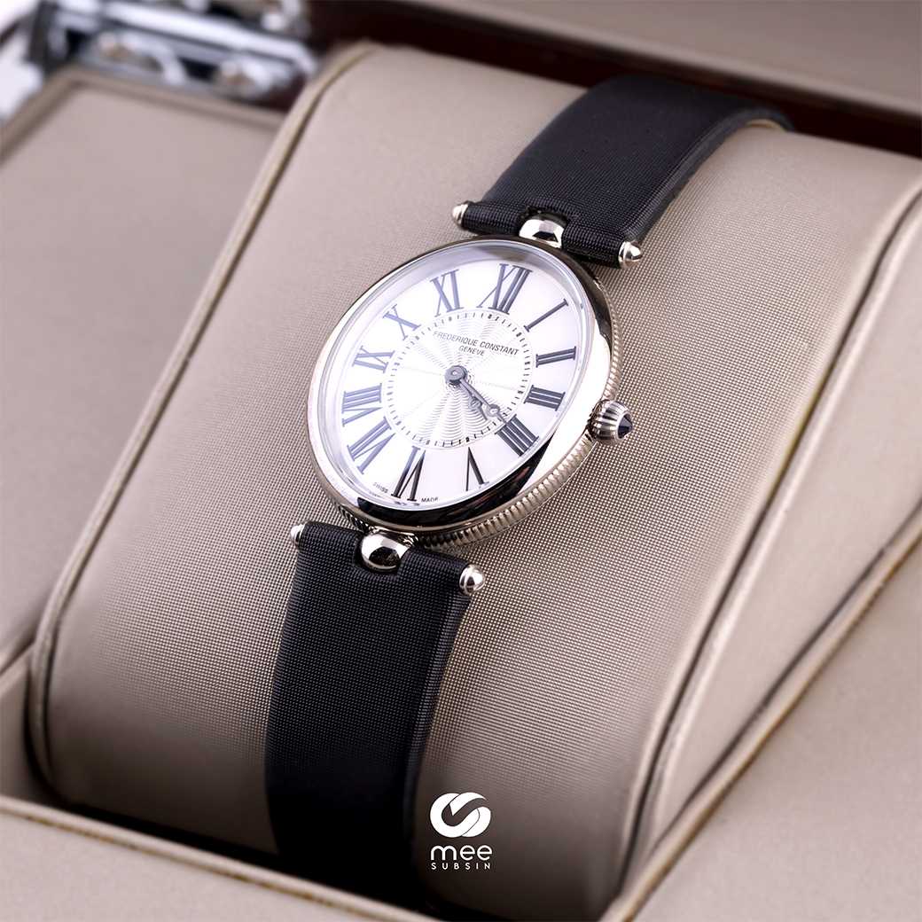 Frederique Constant Art Deco Women's Watch สายหนัง FC200MPW2V6