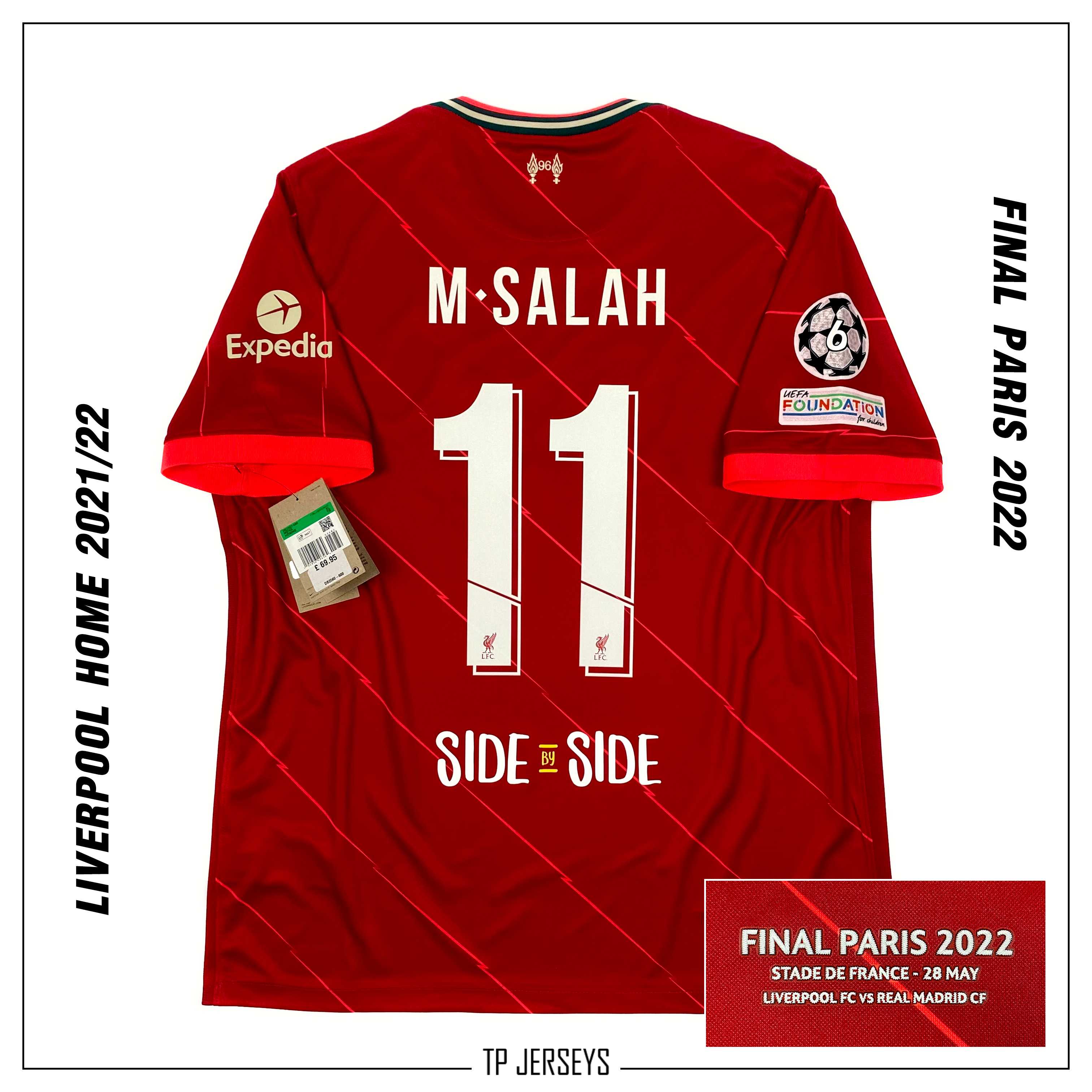 Liverpool Home 2021/22 Final Paris