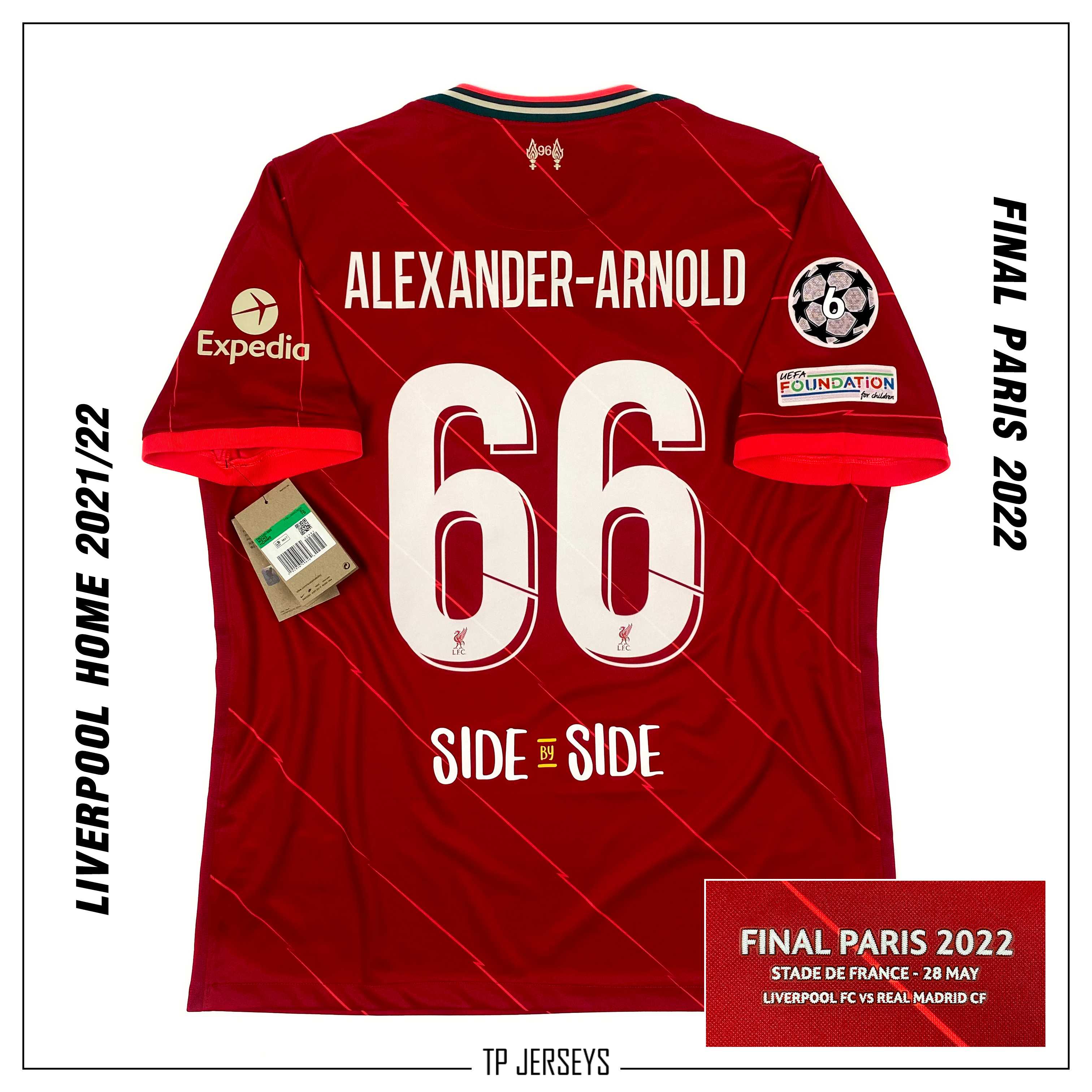 Liverpool Home 2021/22 Final Paris